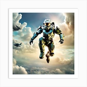 Halo Fall Art Print