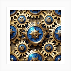 Gears And Gears 5 Art Print