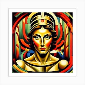 Egyptian Goddess 3 Art Print