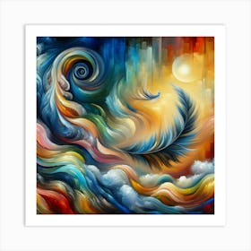 Abstract Painting 13 Art Print