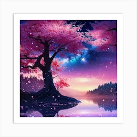 Cherry Blossoms 60 Art Print