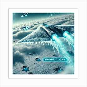 Frost Cloak Art Print