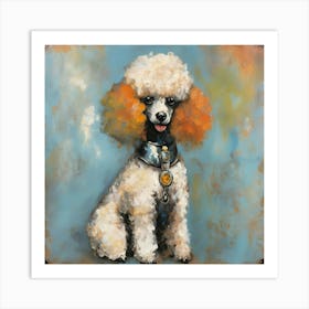 Poodle Art Print