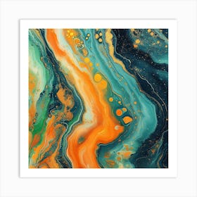 Abstract Painting 165 Art Print