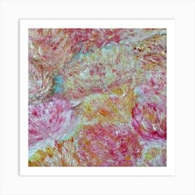 Pink Chrysanthemums 1 Art Print