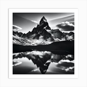 'Shining Mountain' Art Print