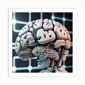 Human Brain 1 Art Print