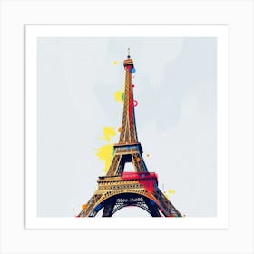 Paris Eiffel Tower 6 Art Print