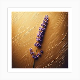 Lavender Flower Art Print