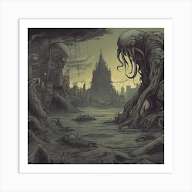 Eldritch Desolation Art Print