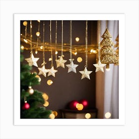 Christmas Decorations 1 Art Print