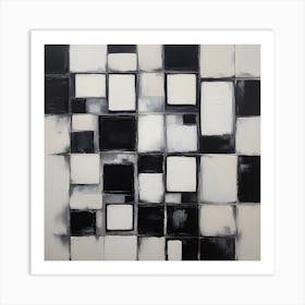 Squares Art Print