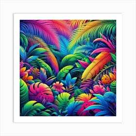 Tropical Jungle Art Print