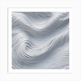 Wave Pattern Art Print