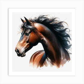 Horse Head.1 Art Print