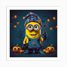 Halloween Minion 1 Art Print