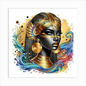 Egyptian Woman 15 Art Print