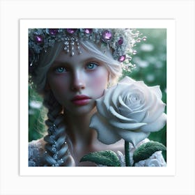 Fairytale Girl 5 Art Print