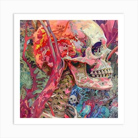 Skeleton 20 Art Print