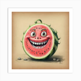 Watermelon 12 Art Print