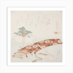 Akoya Shell, Katsushika Hokusai Art Print