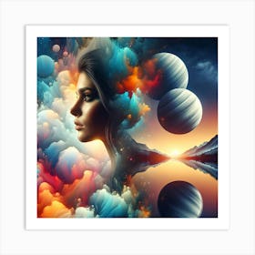 Psychedelic Art 10 Art Print