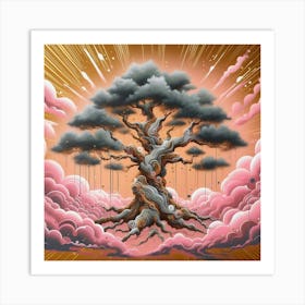 'The Tree Of Life' abstract Art Print