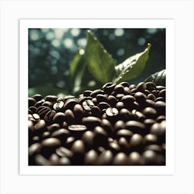 Coffee Beans 65 Art Print