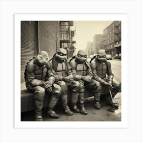 Teenage Mutant Ninja Turtles Art Print