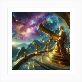 Astronomy paintings art print 1 Art Print