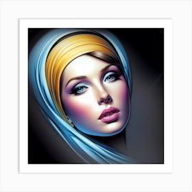 Portrait Of A Woman 2 Art Print