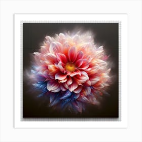 Dahlia 11 Art Print