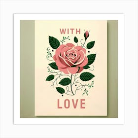 With Love 2 Art Print