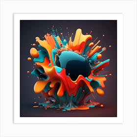 Abstract Painting 181 Art Print