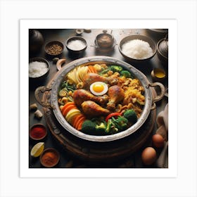 Asian Food Art Print