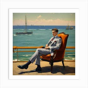 A Young British Gentleman (1) Art Print