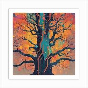 Tree Psychedelic Figuration, Eiko Ojala, Ian Davenport, Sci Fi Noir, Alex Maleev, Back Button Focus, (2) 1 Art Print