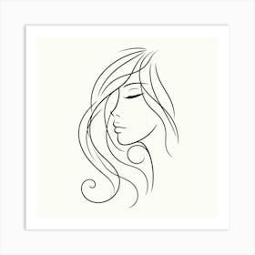 Portrait Of A Woman 5 Art Print