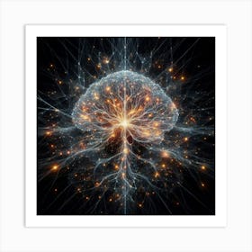 Brain Art Print