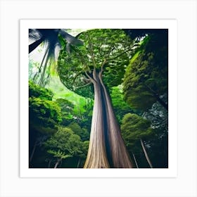 Big Trees 3 Art Print