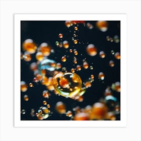 Bubbles Stock Art Print