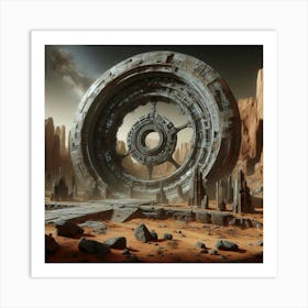 Spaceship 4 Art Print