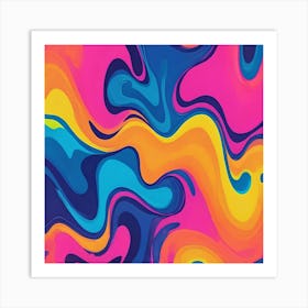 Abstract Painting 42 Art Print