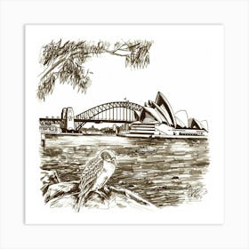 Sydney Opera House 3 Art Print