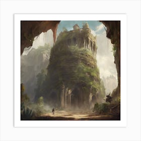 Fantasy Castle 85 Art Print