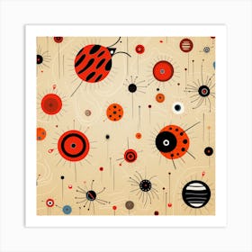 Ladybugs Art Print