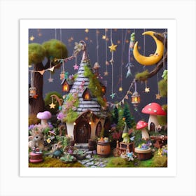 Fairy House Art Print