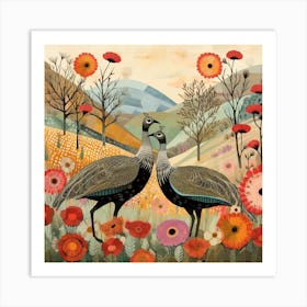 Bird In Nature Turkey 3 Art Print