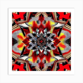 Abstract Mandala 20 Art Print