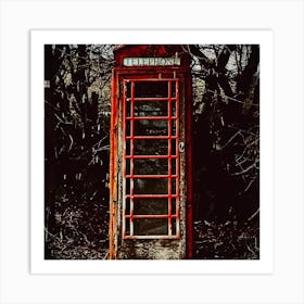 Mother Nature’s Telephone Box Art Print